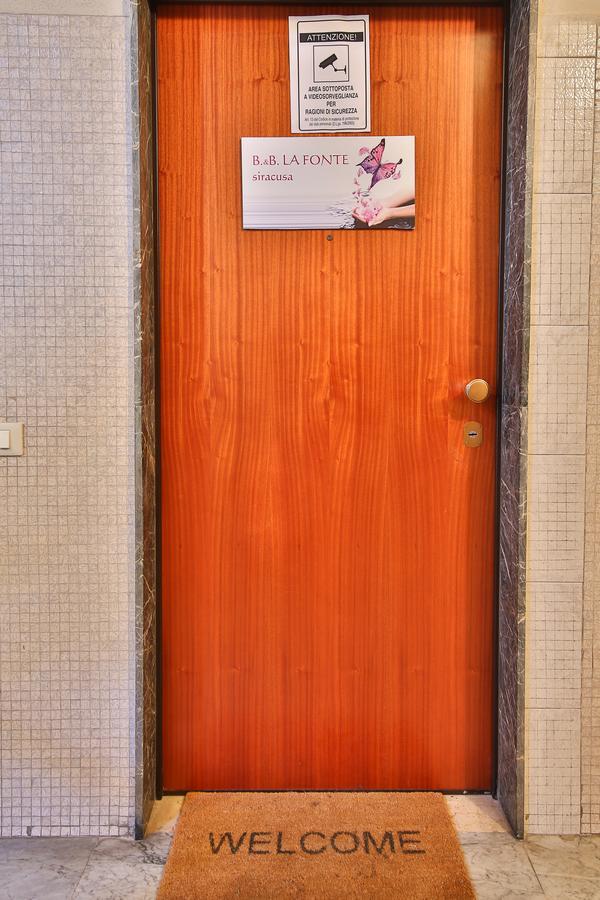 シラクーサ La Fonte Bed & Breakfast エクステリア 写真